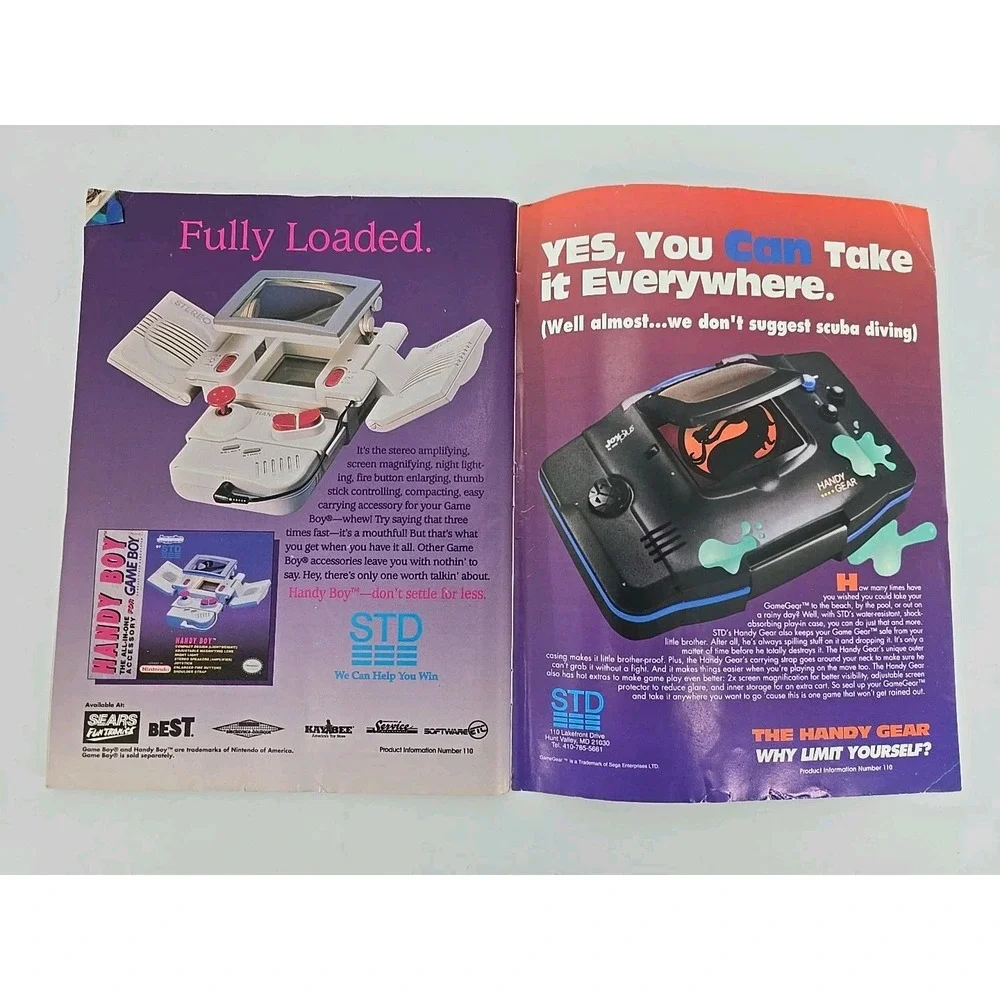 Game Players SEGA Nintendo‎ - Oct 1993 - Ren & Stimpy SEGA CD Vol. 6 No 10